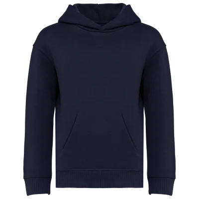 Sweat-shirt écoresponsable à capuche oversize enfant