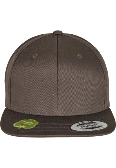 Casquette snapback en coton organique