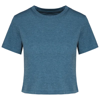 Crop top triblend femme