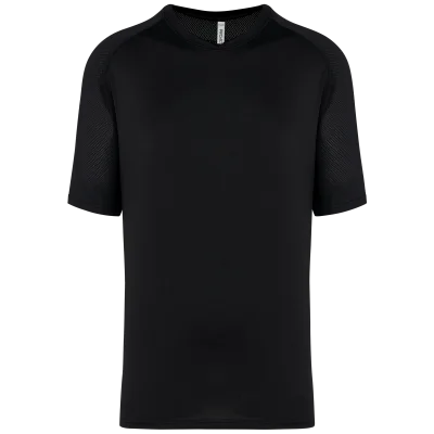 T-shirt de padel bicolore à manches raglan homme