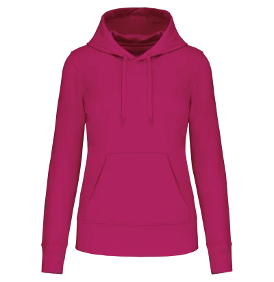 Sweat-shirt écoresponsable à capuche femme