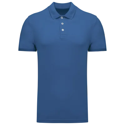 Polo piqué manches courtes homme