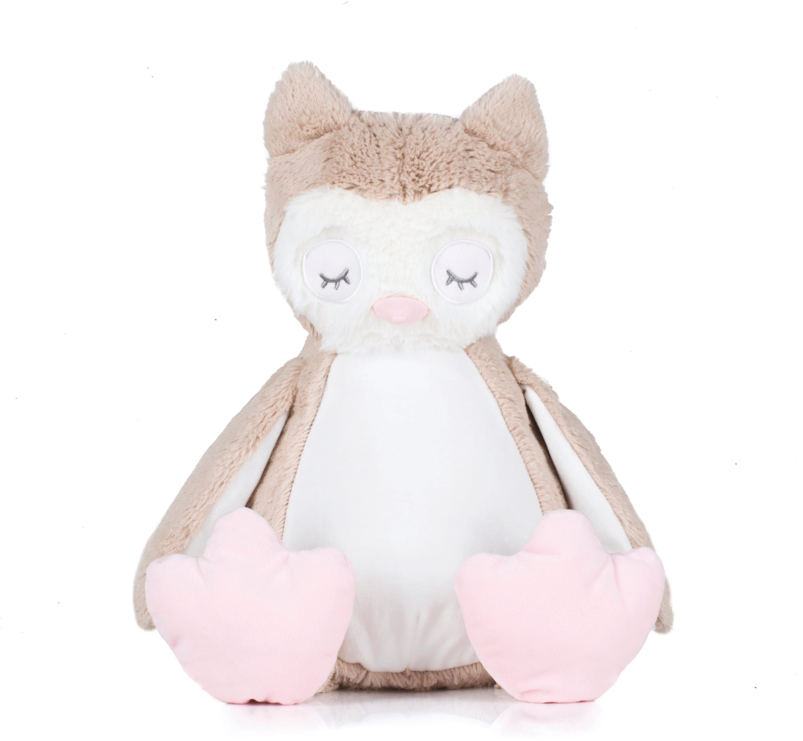 Peluche zippée Chouette