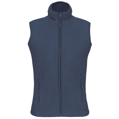Bodywarmer micropolaire femme