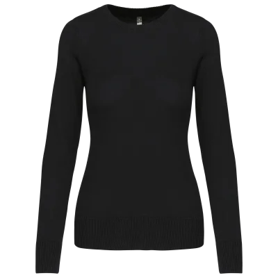 Pull col rond femme