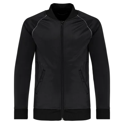 Veste de survêtement zippée avec liseré enfant