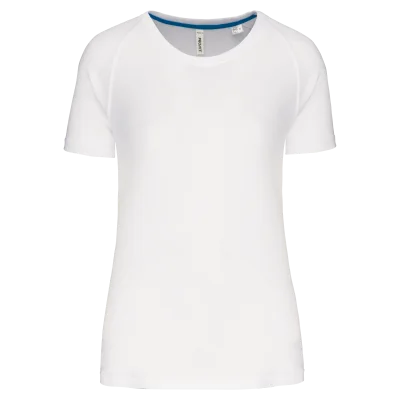 T-shirt de sport à col rond recyclé femme