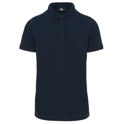 Polo col boutons pression manches courtes homme
