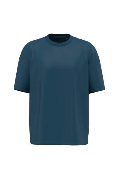 T-shirt unisexe oversize manches courtes