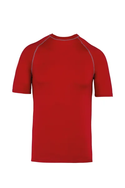 T-shirt technique à manches courtes avec protection anti-UV unisexe