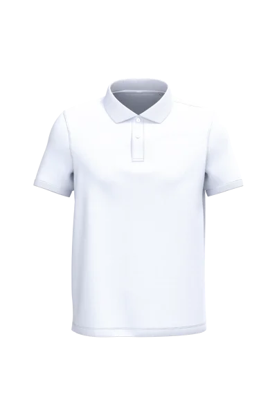 Polo écoresponsable maille piquée homme