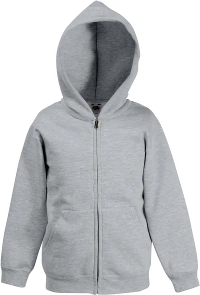 Sweat-shirt enfant zippé capuche Classic (62-045-0)