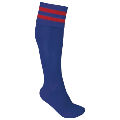 Chaussettes de sport rayées unisexe
