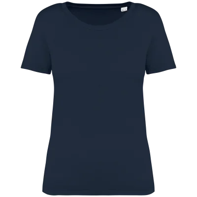 T-shirt écoresponsable délavé femme