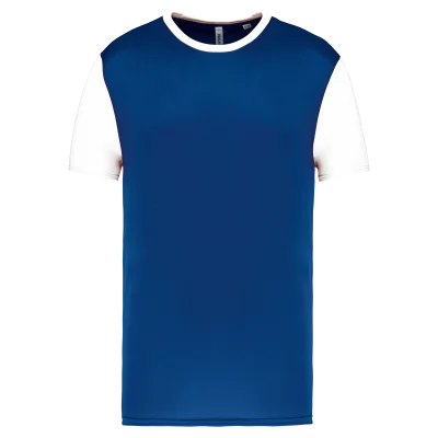 Maillot multisport manches courtes bicolore enfant