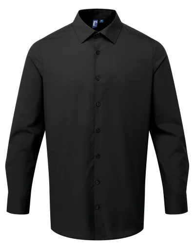 Chemise popeline RECYCLIGHT à manches longues pour homme