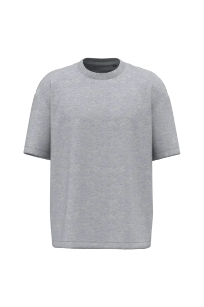 T-shirt unisexe oversize manches courtes