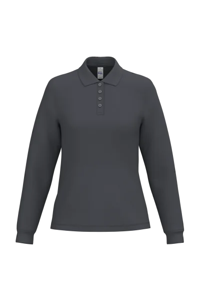 Polo piqué LSL femme