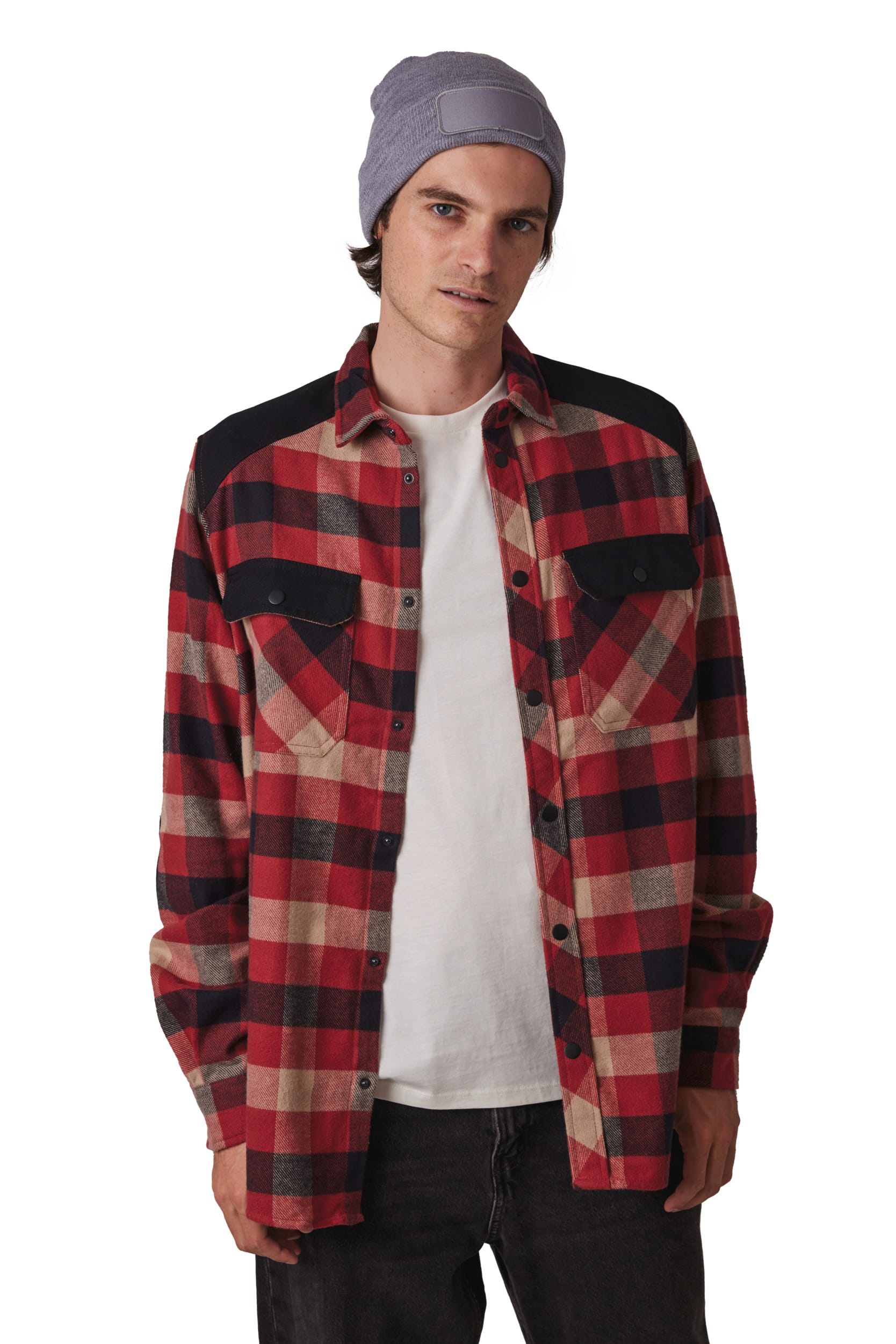 Bonnet recyclé avec patch