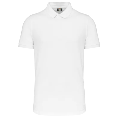 Polo col boutons pression manches courtes homme