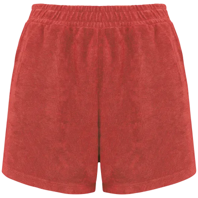 Short écoresponsable en éponge femme