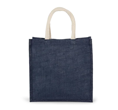Sac style cabas en toile de jute - grand modèle