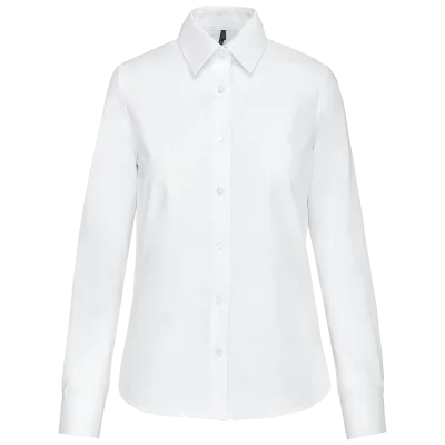 Chemise Oxford manches longues femme