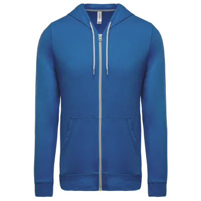 Veste coton légère à capuche
