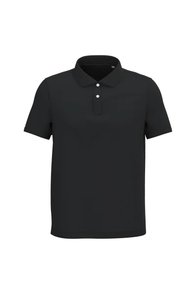 Polo écoresponsable maille piquée homme