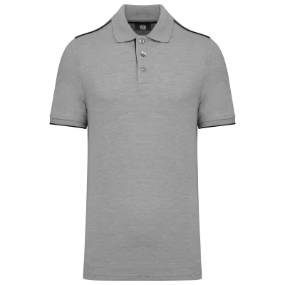 Polo Day To Day contrasté manches courtes homme
