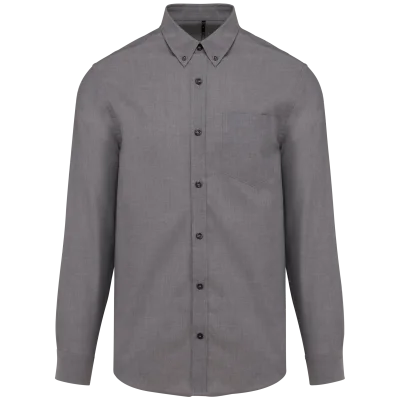 Chemise Oxford manches longues