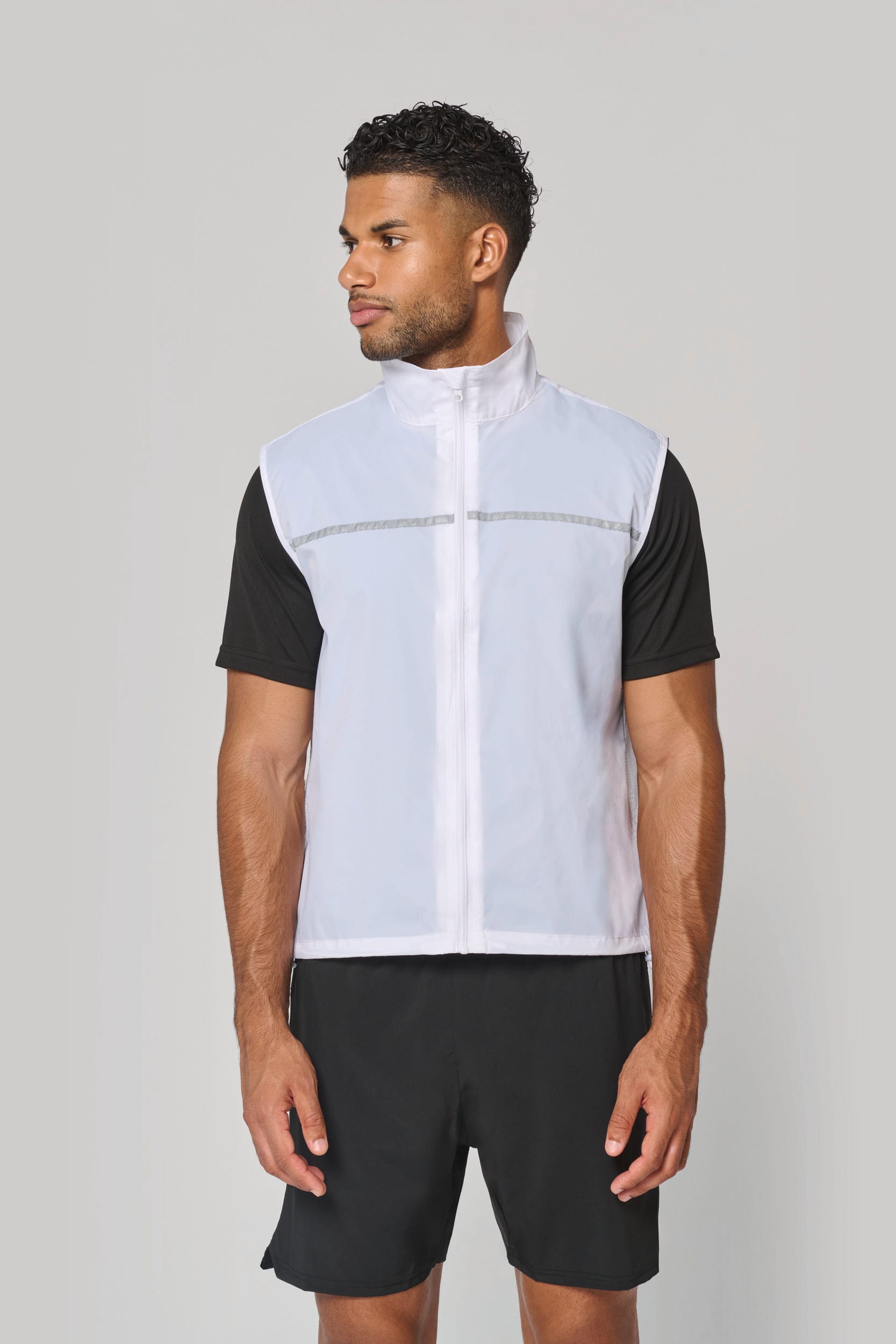 Runner - gilet d'entraînement dos filet unisexe