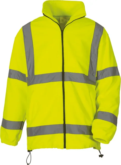 Veste polaire haute visibilité