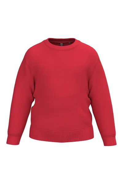 Sweat-shirt recyclé col rond enfant