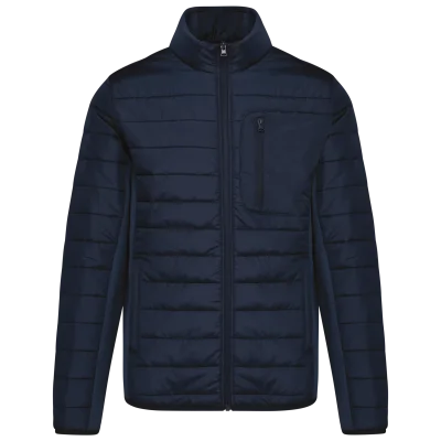 Veste bi-matière homme