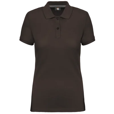 Polo manches courtes femme