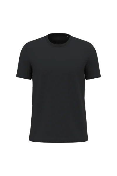 T-shirt manches courtes col rond unisexe