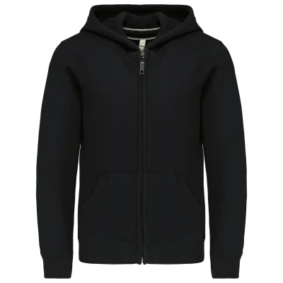 Sweat-shirt capuche zippé enfant