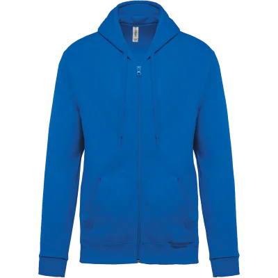Sweat-shirt zippé capuche unisexe