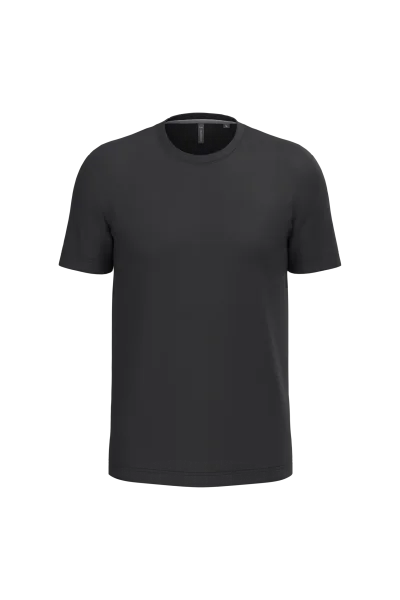 T-shirt col rond manches courtes homme