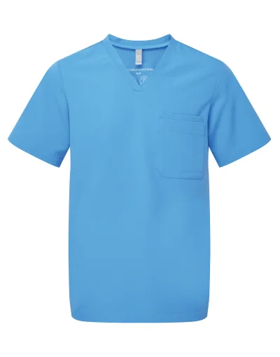 Tunique stretch manches courtes homme