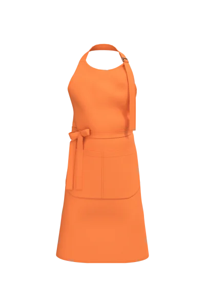 Tablier avec poche en coton Bio