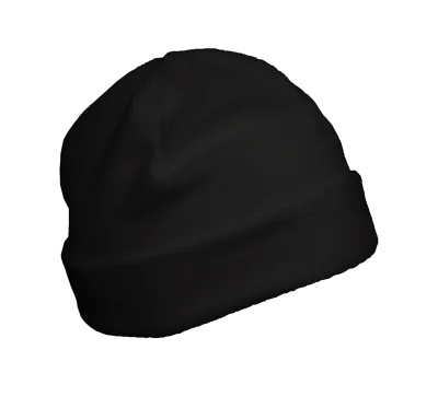 Bonnet recyclé micropolaire avec revers