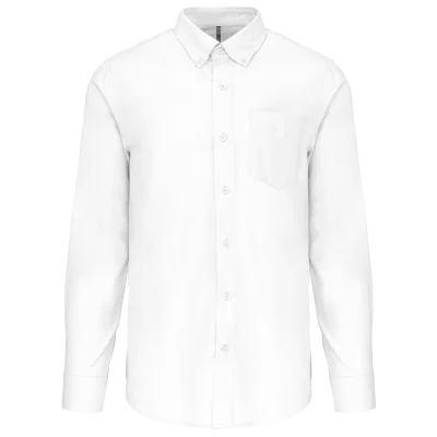 Chemise Oxford manches longues