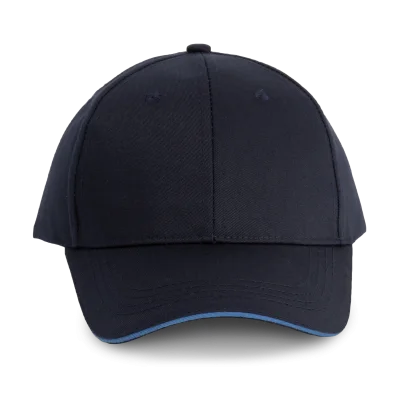 Casquette sandwich contrasté 6 panneaux