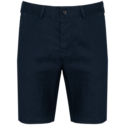 Bermuda en lin homme