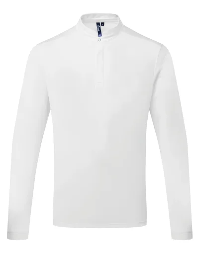 Polo de cuisinier Coolchecker Essential à manches longues