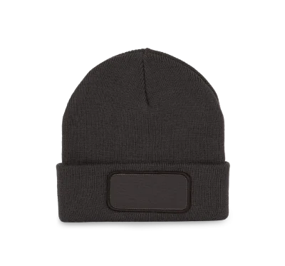 Bonnet avec patch