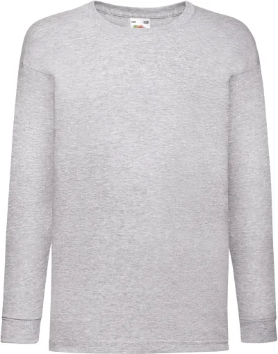 T-shirt enfant manches longues Valueweight (61-007-0)