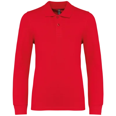 Polo manches longues enfant
